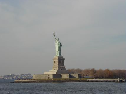 Statue of Liberty<br>Location: <a href="https://www.google.com/maps/search/?api=1&query=40.68865,-74.03751" target="_new">Liberty Island Ferry</a>